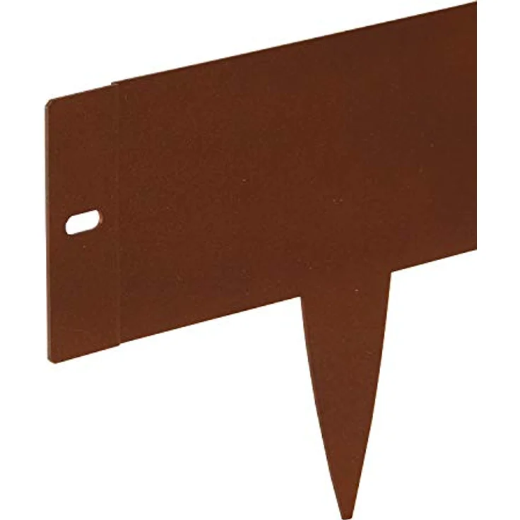 bellissa Rasenkante Spina – Beeteinfassung, Beetumrandung, Mähkante, Wegbegrenzung corten 103x16 cm Nutzlänge 2 m – Bild 2