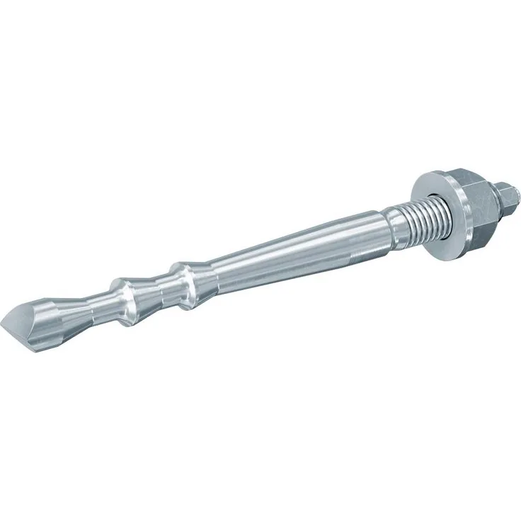 Fischer Highbond-Anker R 88579 M 16 x 125/100, galvanisch verzinkter Stahl, 10 Stück, hohe Zuglastwerte, flexibel einsetzbar mit Injektionsmörtel oder Patrone