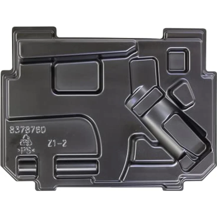 Makita Tiefziehteil für Magazinschrauber MAKPAC Gr. 1 - 837876-0, Passend für Modelle 6842 und 6843, System-Koffer Einlage – Bild 2