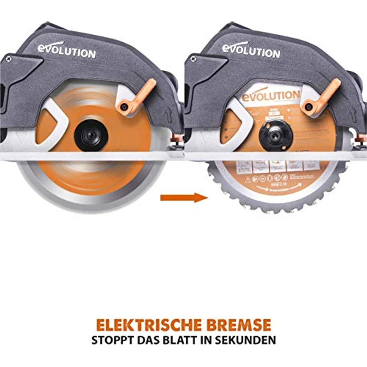 Evolution Power Tools R185CCS Mehrzweck-Kreissäge (185 mm, 1600 W, 230 V) – Bild 19