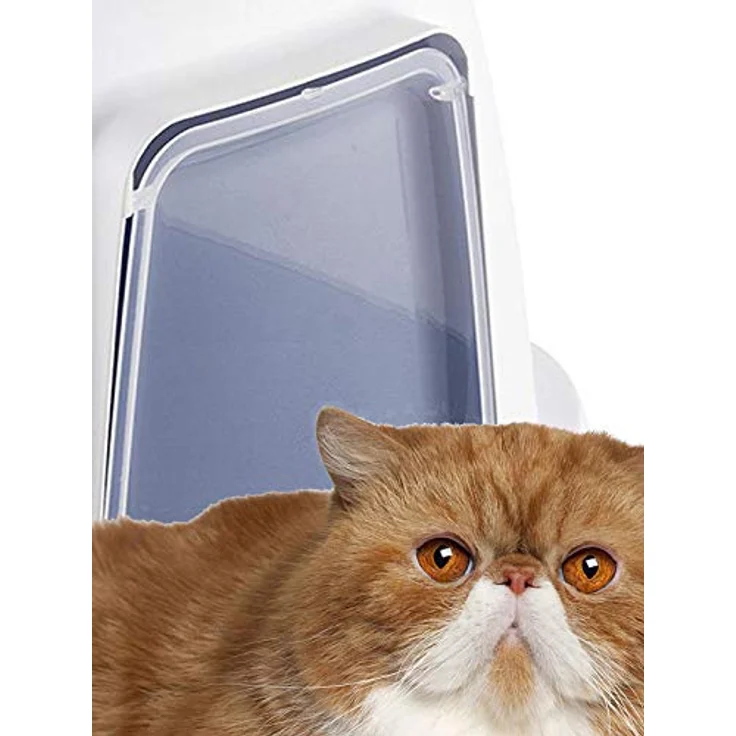 Zolux toilet Jumbo L Blue (Katzenklo geschlossen), Katzenklo – Bild 4