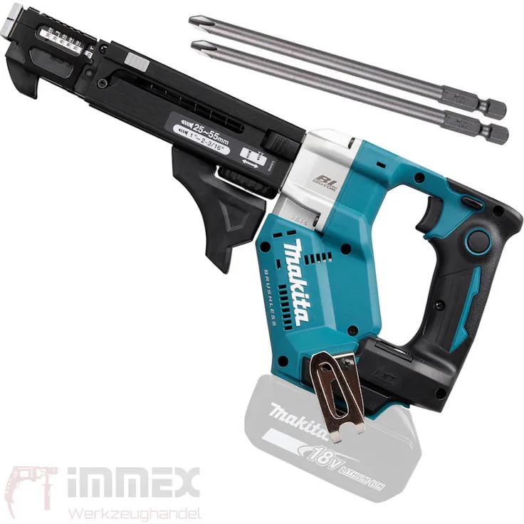 Makita DFR551Z Akku-Magazinschrauber 18V ohne Akku ohne Ladegerät