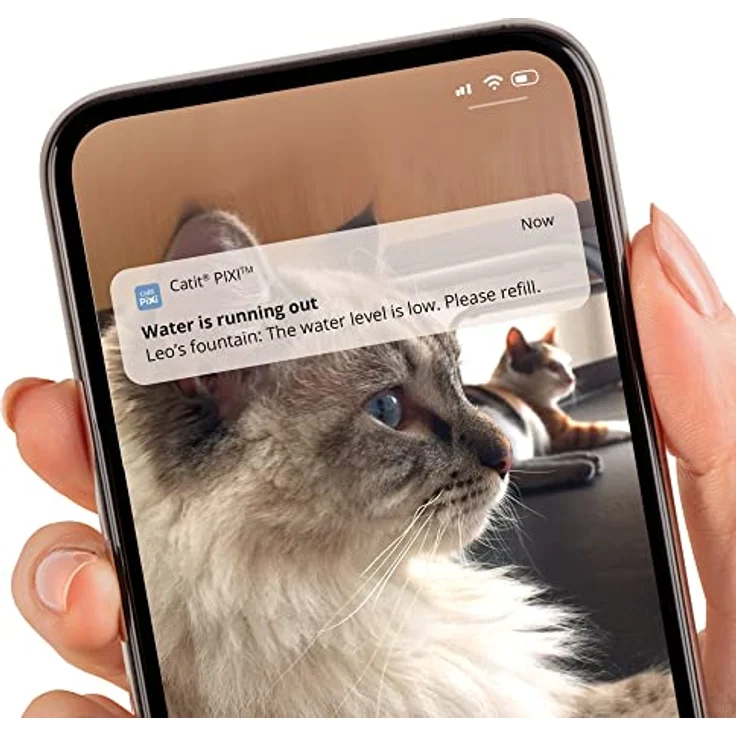 Catit Pixi Smart Trinkbrunnen für Katzen, Steuerung via App, 2L Wasserreservoir - Preisvergleich – Bild 4