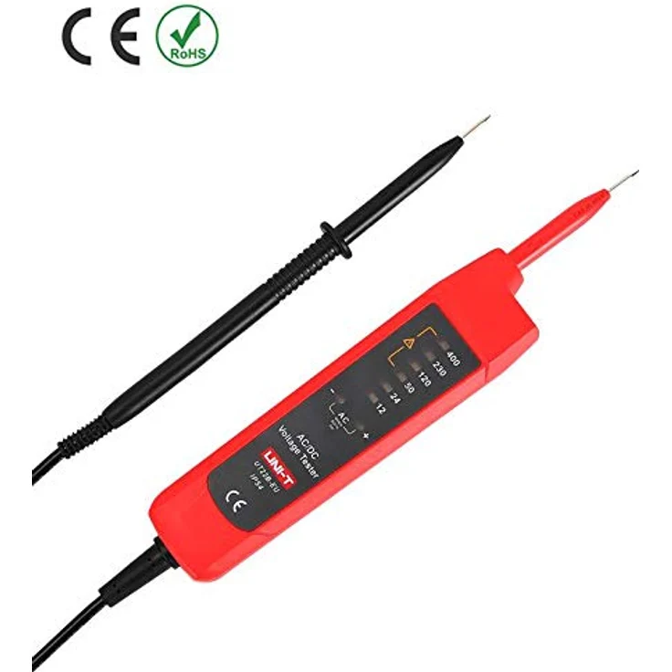 UNI-T UT22B-EU Spannungsprüfer, IP54 klassifiziert, 12V-400V, einfache Handhabung – Bild 2