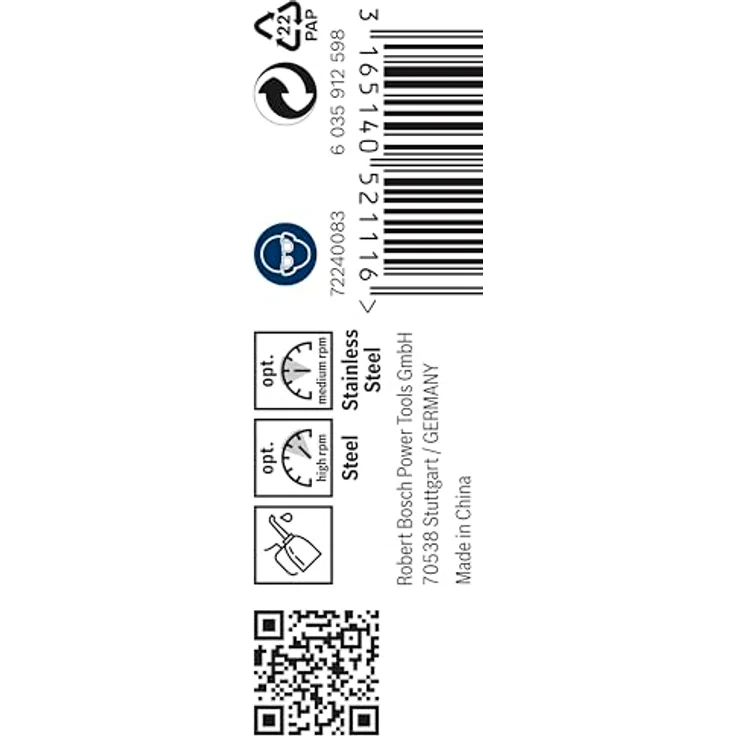 Bosch Professional Metallbohrer HSS-Cobalt (10 Stück, Ø 3 mm) – Bild 5
