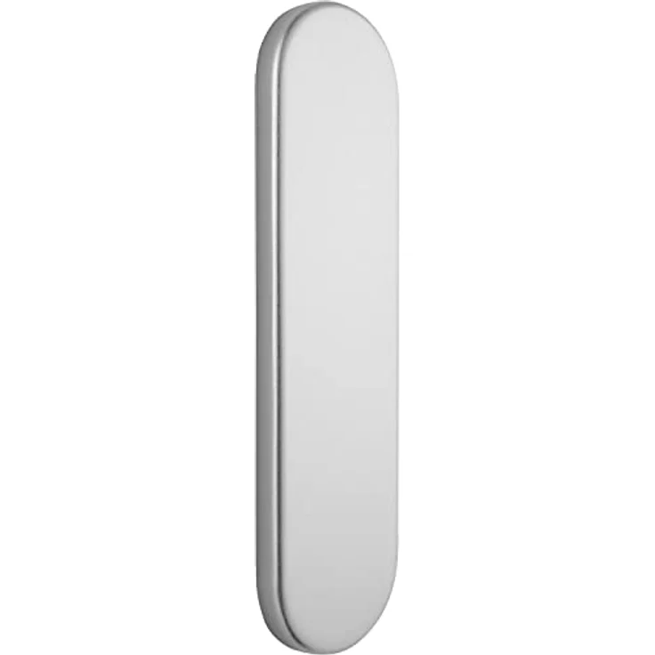 ECO Blindabdeckung, Schlüsselloch Abdeckung für Rosetten Lochung UG, rundes Blindschild in Aluminium silber eloxiert – Bild 1