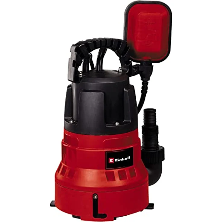 Einhell Schmutzwasserpumpe GC-DP 7035 LL, 700W, flachabsaugend bis 1 mm, Fördermenge 16.000 L/h, 0,8 bar, Eintauchtiefe 7 m, verstellbar für Schmutz- & Klarwasser, schlagzähes Kunststoffgehäuse – Bild 1