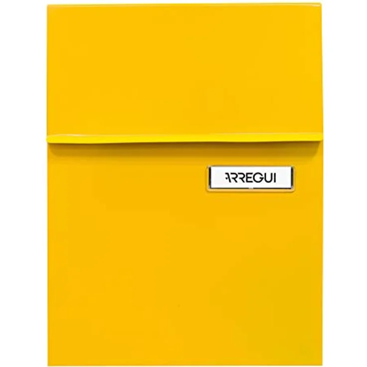 Arregui Line E6808 Individueller Briefkasten aus Stahl, Größe S (DIN A5), gelb – Bild 7