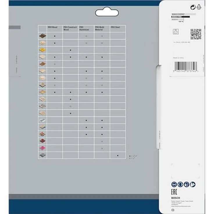 Bosch Professional Kreissägeblatt Optiline Wood (für Holz, 235 x 30 x 2,8 mm, 60 Zähne, Zubehör Kreissäge) – Bild 4