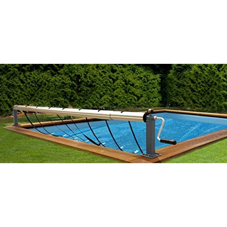 Interline manueller Planenaufroller für Bali Holzpools Sommerplanen – Bild 3