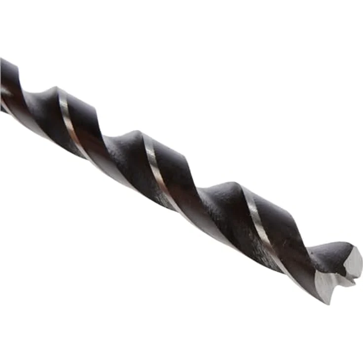 kwb Holz-Spiralbohrer 16 mm, extra lang 400 mm mit Zentrierspitze und Vorschneidern, schwarz, Industriequalität – Bild 2