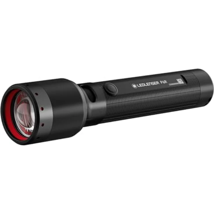 Ledlenser P6R, wiederaufladbare LED Taschenlampe, 1600 Lumen, 320m Fokus, USB-C, IP68 wasserdicht, 60 Stunden Leuchtdauer, 4 Leuchtmodi, Notfalltaschenlampe für Camping und Outdoor – Bild 1