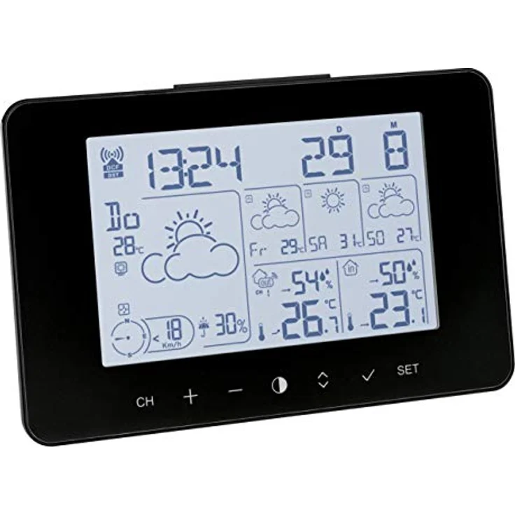 TFA Dostmann 35.1156.01 Funk-Wetterstation Vorhersage für 4 Tage – Bild 7