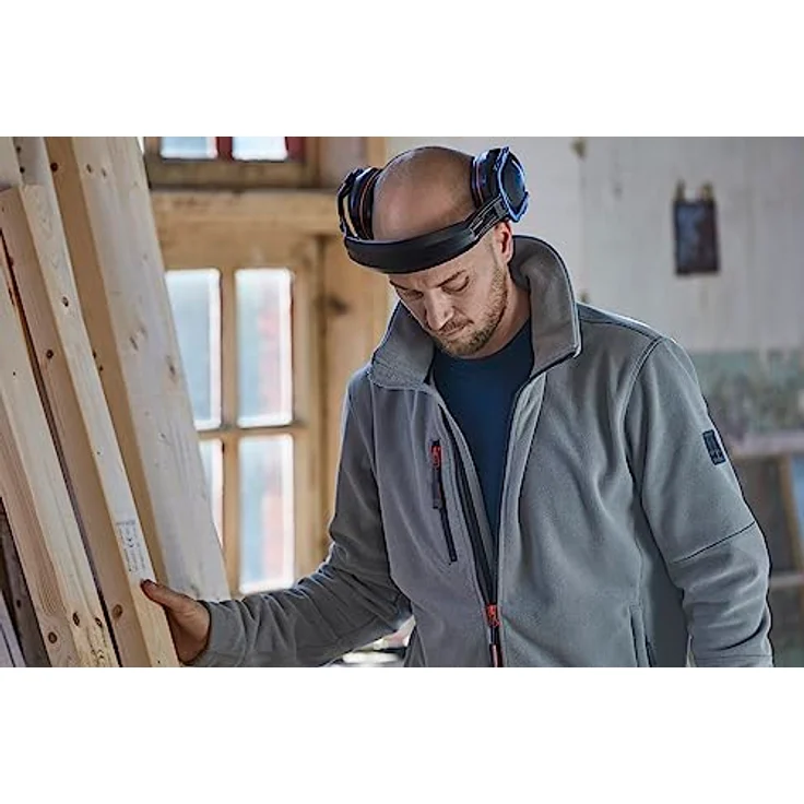 Helly Hansen Kensington Fleecejacke, Arbeitsjacke aus 100% Polyester, Grau, 2XL (XXL) mit Polartec®-Material und bluesign®-zertifizierter Produktion – Bild 3