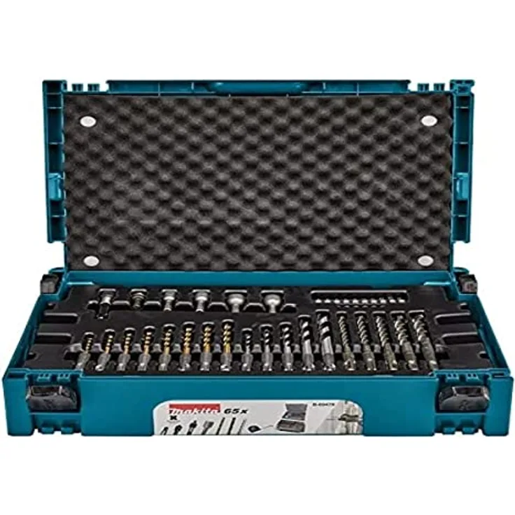 MAKITA B-69478 - Set acesorios makpac sds plus 65 pcs.