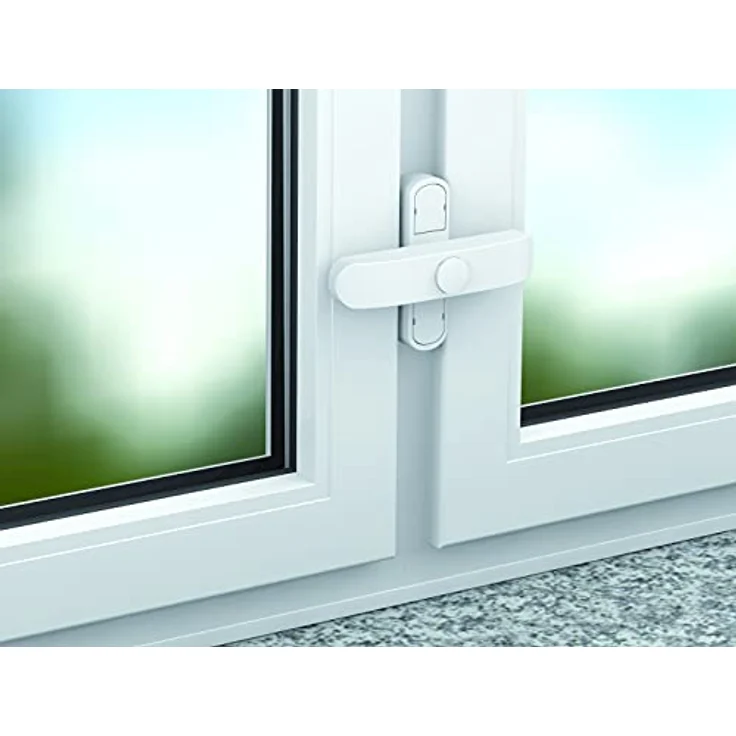 BASI - Fenster- und Fenstertürenzusatzsicherung - Ausführung Weiß - einflügelig – Bild 2