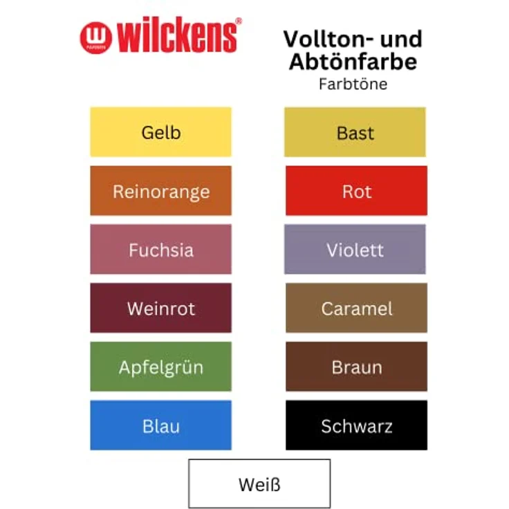 Wilckens Farben Vollton- und Abtönfarbe, 750ml matt, wetterbeständig und scheuerfest für Innen- und Außenbereiche – Bild 4