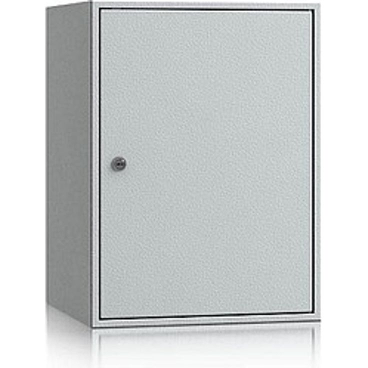 ISS Munitionsschrank Saarbrücken-Burbach 59507, lichtgrau, 3 Fachböden, Zylinderschloss, 37,0 x 35,0 x 50,0 cm