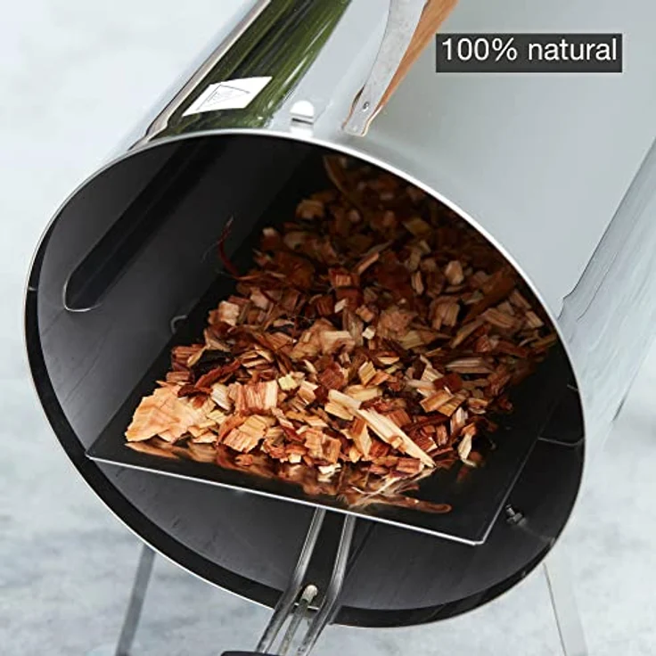 barbecook Raucherspäne Zitrone Grillzubehör, Brown, 19x8x26,5 cm – Bild 3