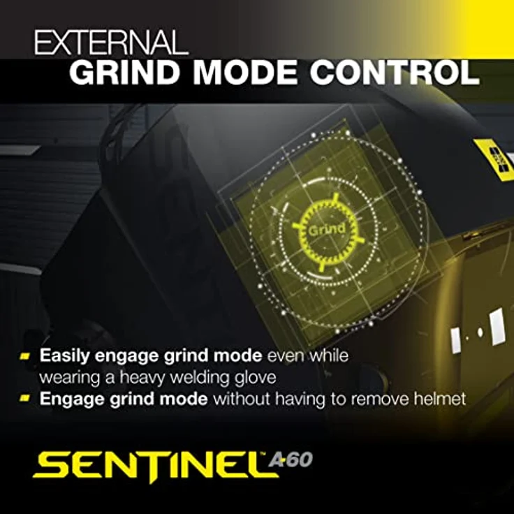 Esab Sentinel A60, Selbstverdunkelnde Schweißhelme mit ADF-Technologie und optischer Klasse 1/1/1/1, leicht und komfortabel – Bild 5