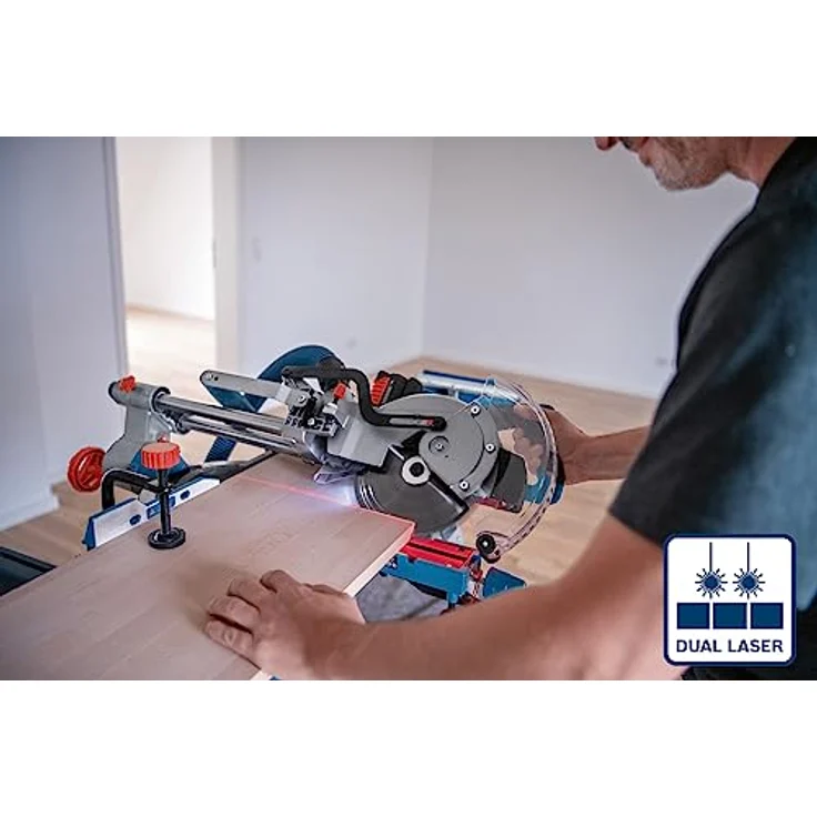 Bosch Professional BITURBO Akku-Kapp- und Gehrungssäge GCM 18V-216 D (66 x 305 mm Schnittkapazität) – Bild 5