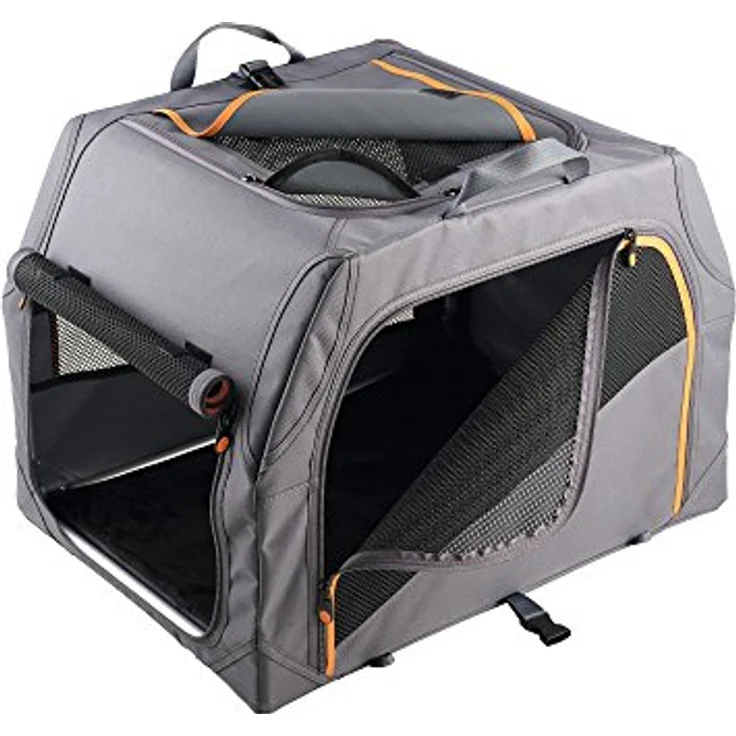 Hunter Hunde-Transportbox Alu-Gestell XL - 106 x 71 x 69 cm – Bild 2