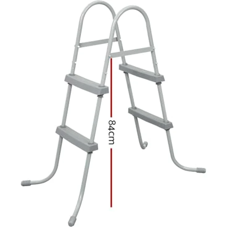 Bestway Poolleiter Gartenpool-Einstieg Schwimmbecken Sicherheitsleiter Treppe – Bild 6