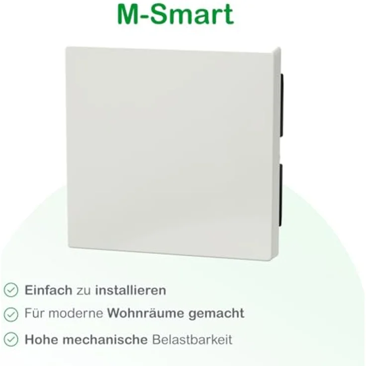 Schneider Electric Merten Wippe für Wechsel- und Kreuzschalter, System M, polarweiss glänzend, IP20, VDE-zertifiziert – Bild 2