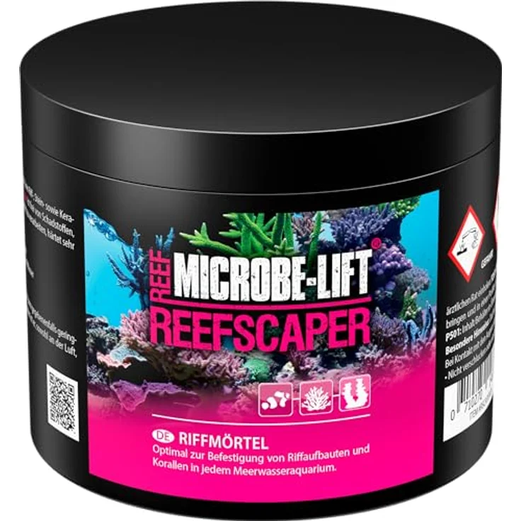 MICROBE-LIFT Reefscaper - 500 g - Professioneller Riffmörtel für sichere Korallenbefestigung in Meerwasseraquarien – Bild 1