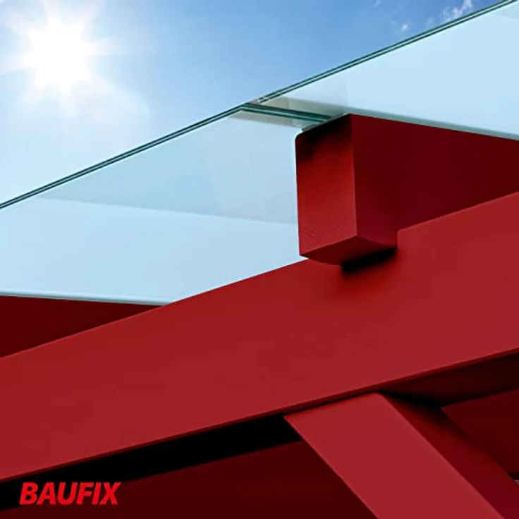 Baufix Express Deckfarbe skandinavisch rot, 2,5 l – Bild 3