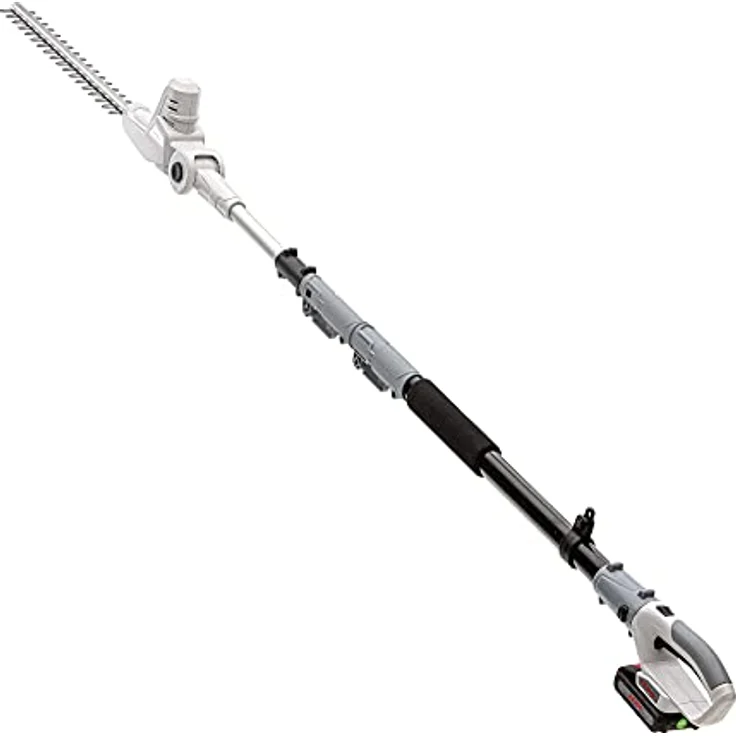 IKRA Akku Teleskop Heckenschere ICPH 2040, mit 2 Akkus 20V (2,0 & 2,5 Ah), Schnelllader, Gurt und 40 cm Schnittlänge – Bild 26