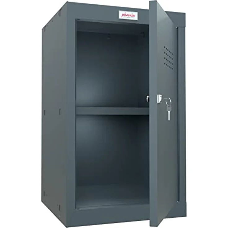 Phoenix CL0644AAK Cube Locker, Würfel-Schließfach 87L mit Standardschlüsselverschluss, anthrazitgrau – Bild 2