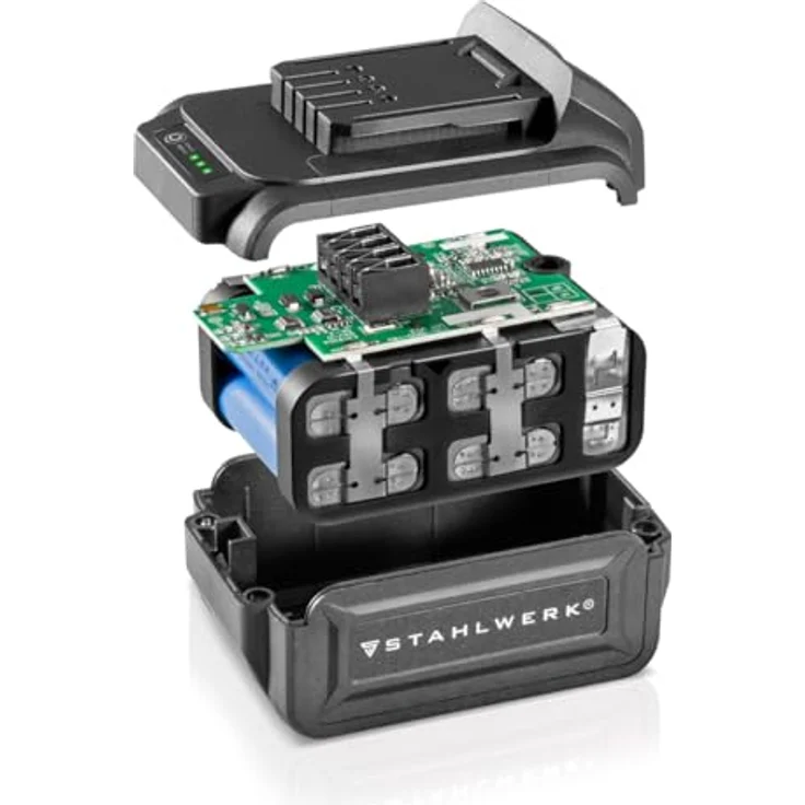 Stahlwerk Brushless Akku Schlagbohrschrauber 20V ASB-20 ST – Bild 9