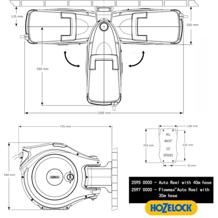 Hozelock Auto Reel-Schlauchbox mit 40 m Schlauch – Bild 9