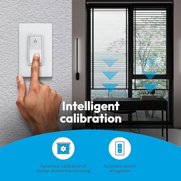 Aeotec Pico Shutter, Smarte Rollladensteuerung für Raffstores und Garagentore, Zigbee, Szenensteuerung, Repeater Funktion – Bild 5