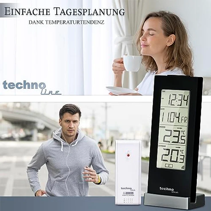 Technoline WS 9767, Temperaturstation für präzise Temperaturmessung – Bild 3