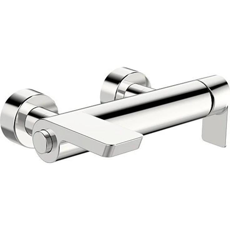 OTTO Hansa Hansastela Wannenfüll- und Brausearmatur, Einhandarmatur aus entzinkungsbeständigem Messing mit keramischer Steuerpatrone und G 1/2 S-Anschlüssen