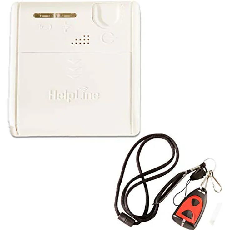 HelpLine by Eiflaender & Soehne HelpLine Mini mit Funksender Alarmanlage, Mobiler Hausnotruf, wasserdicht, schwarz – Bild 2