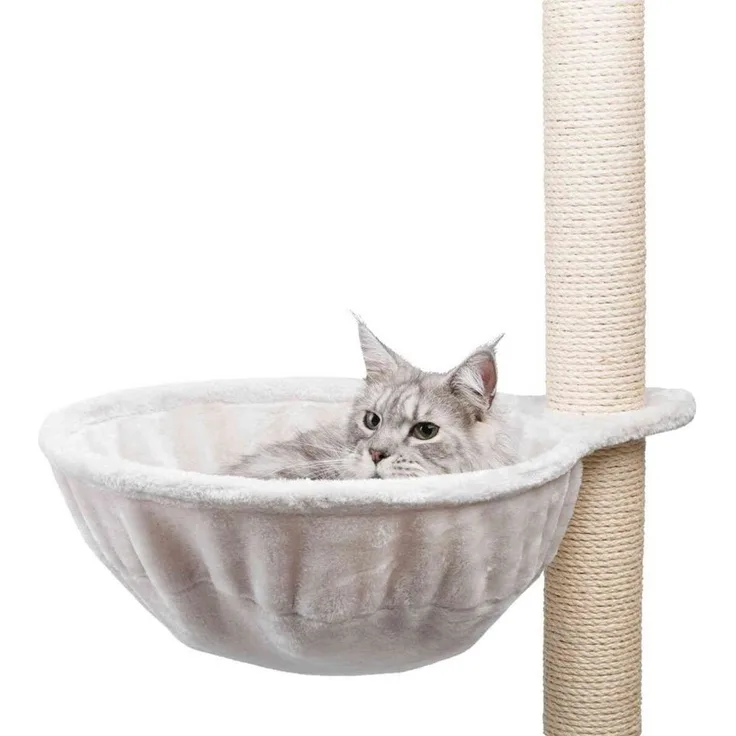 TRIXIE Kratzbaum-Liegemulde Trixie Kuschelsack XXL für Kratzbäume, extra-strong, lichtgrau