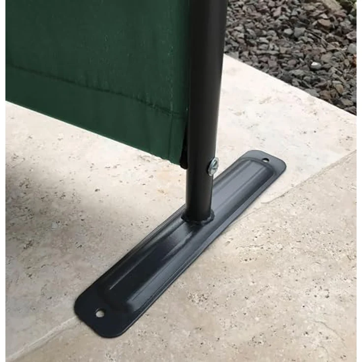 QUICK STAR Paravent 6-teilig, 340x165cm, grüner Sichtschutz für Garten & Balkon, wetterfest und faltbar, Blickdicht – Bild 5