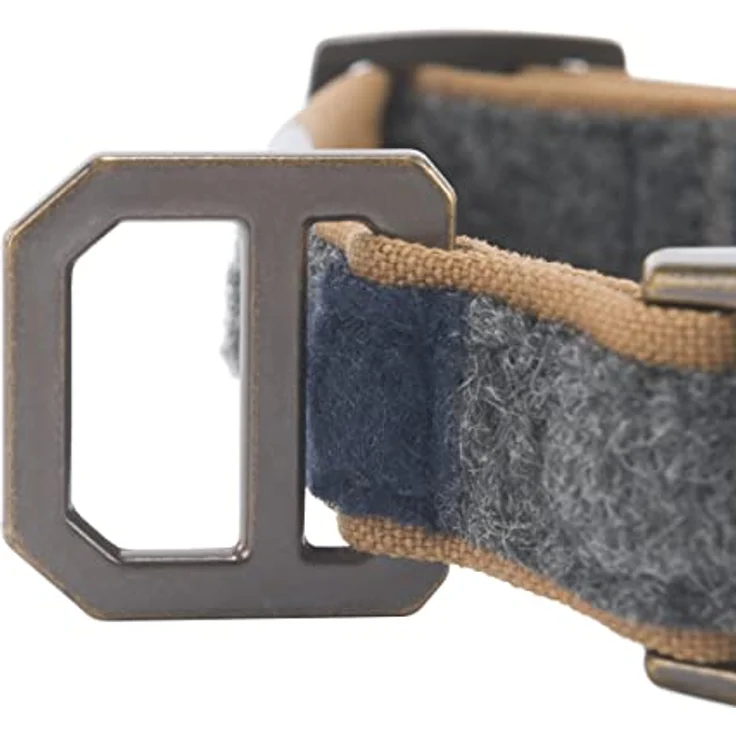 Carhartt Hundehalsband, vollständig verstellbar, 2-lagig aus Cordura-Nylon, wasserabweisend, gestreift, Größe M – Bild 4