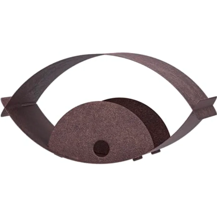 Alberts 355012 Vogelhäuschen Aussicht | Nistkasten aus Edelstahl in verschiedenen Trendfarben | Vogelnest zum aufhängen oder hinstellen | Größe 420 x 110 x 140 mm