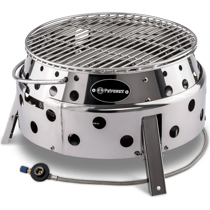 Petromax ATAGO Gasgrill - Camping-Grill mit innovativem Klappmechanismus