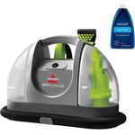 Bissell SpotClean C2, Tragbarer Nassreiniger mit Triple Action System, Transparent Grün Grau