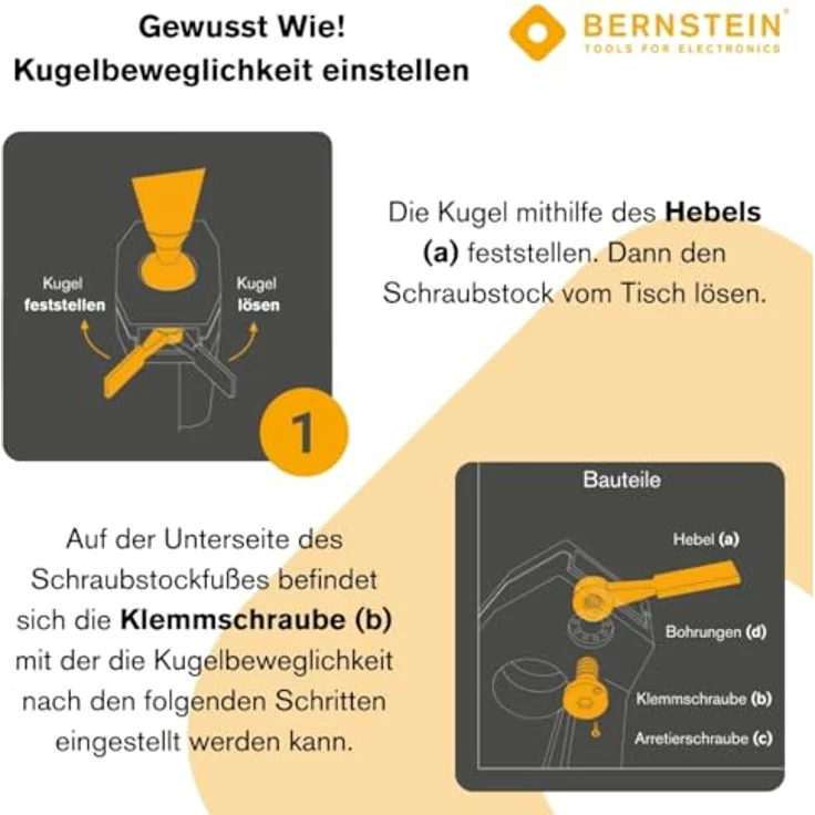 Bernstein Tools Schraubendreher 9-205-SET1 Rückenbreite: 50 mm Spann-Weite (max.): 70 mm – Bild 7