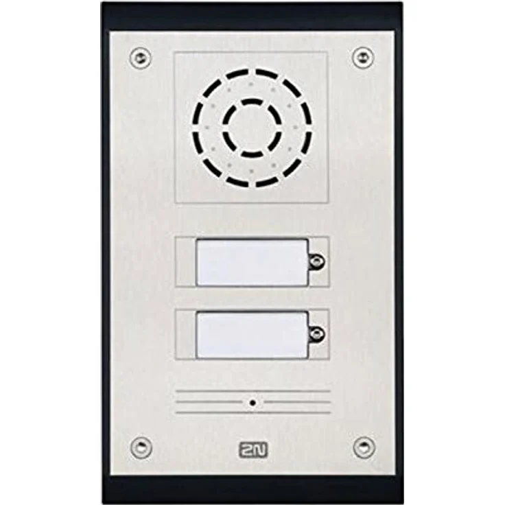 2N 9153102 Türsprechanlage - Telefonillo, kompakt 115 x 39 x 193 mm, schwarz/silber, hochwertige Qualität, einfache Bedienung, langlebig – Bild 2