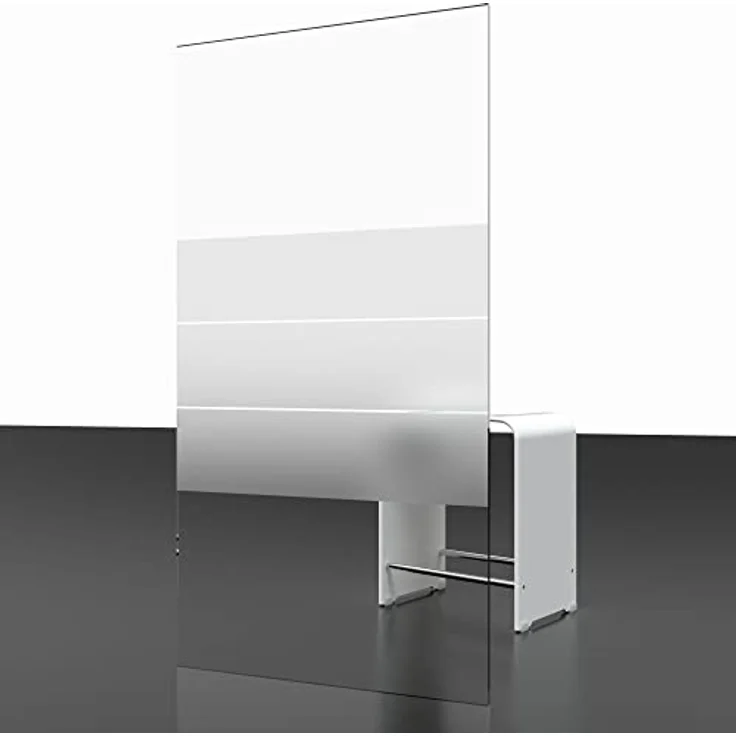 Schulte Duschkabine Eckeinstieg Youngline, 80 x 80 cm, 190 cm, 5 mm Sicherheitsglas depoli light, alu-natur, Montage auf Duschwanne oder Fliese – Bild 4