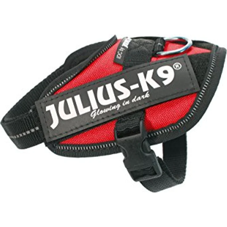 Julius-K9® IDC Powergeschirr Baby & Mini rot Baby 2 (XS-S) – Bild 3
