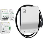 Schneider Electric, Elektroauto Ladestation, Wallbox EVLink Bundle G4 KITEVB1A22CA (Typ 2, 22 kW)