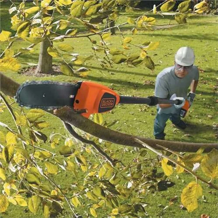 Black+Decker Akku Hochentaster GPC1820L20 Akku Astsäge mit Teleskop für Reichweite bis 4m, ideal für schwer erreichbare Äste, schnelle Höhenanpassung, einfache Lagerung – Bild 2